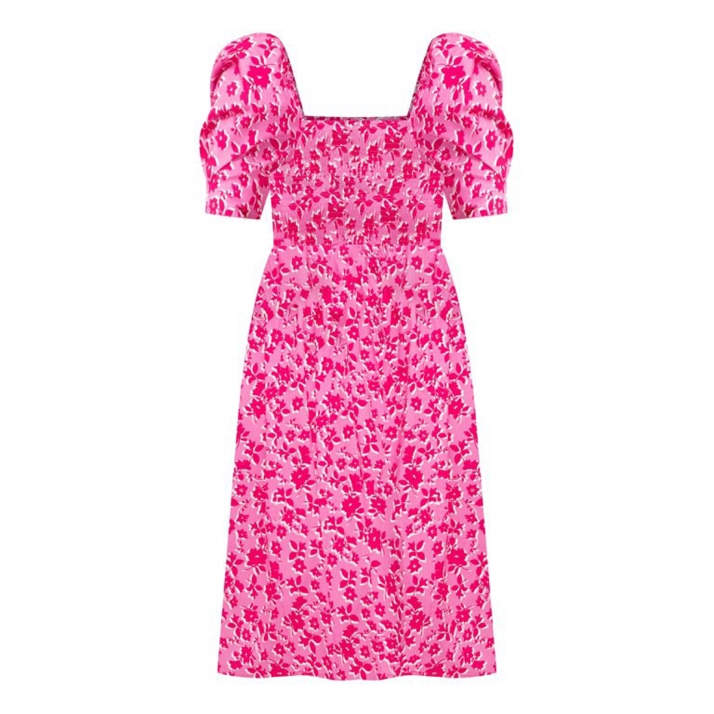 NWT ELOQUII Element’s Floral Print Fit N’ Flare Dress - Size 18